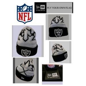 NFL NEW ERA RAIDERS KNIT HAT